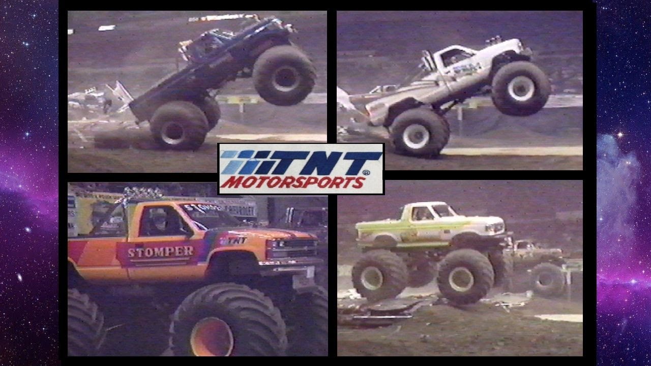 1989 TUFF TRAX! LONG ISLAND NEW YORK SHOW #1! TNT MONSTER TRUCKS! PULLING FROM LOUISVILLE, KY!