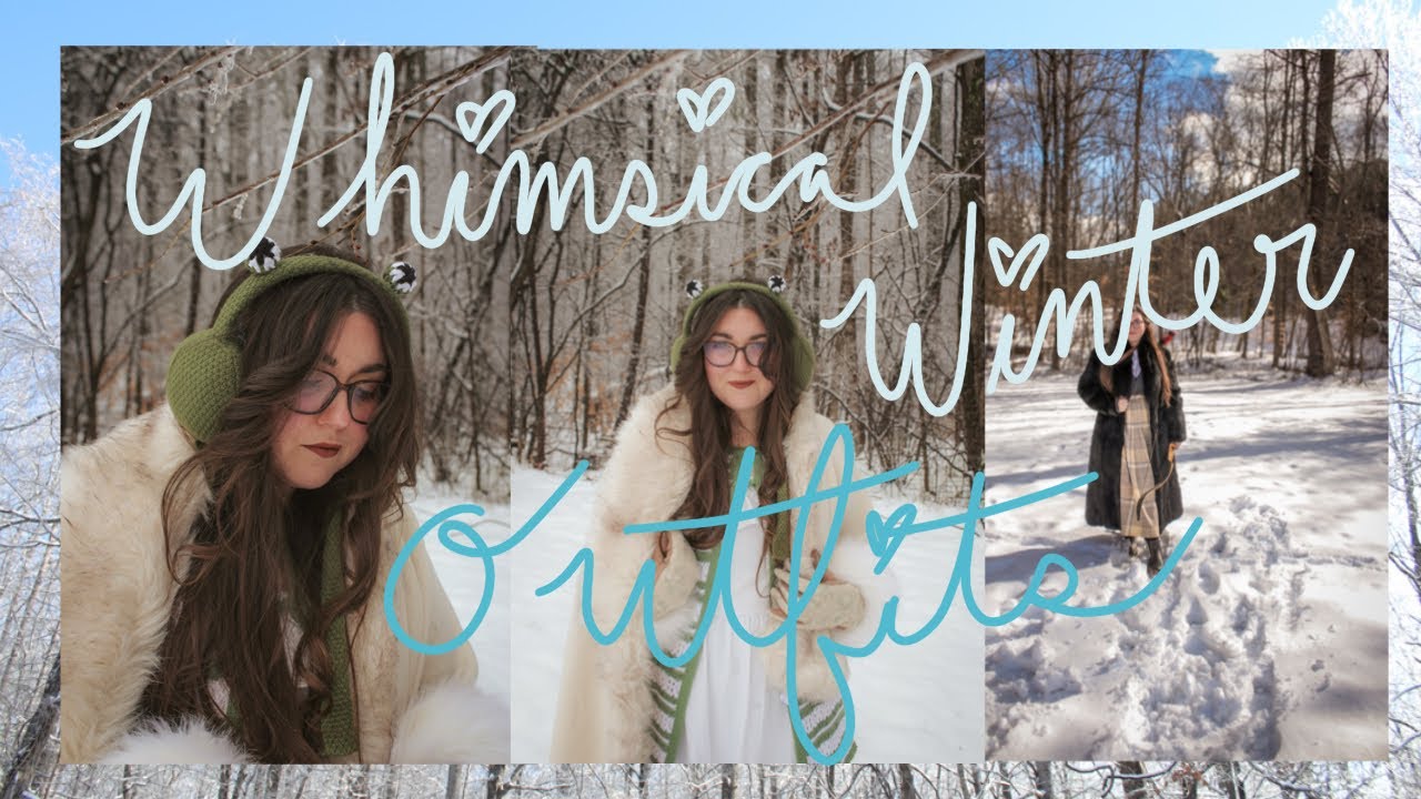 Styling Whimsical Winter Outfits! ❄️ #whimsy #winterfashion #fantasyfashion