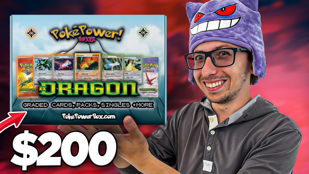 $200 Dragon Pokemon Mystery Box - Poke Power Boxes