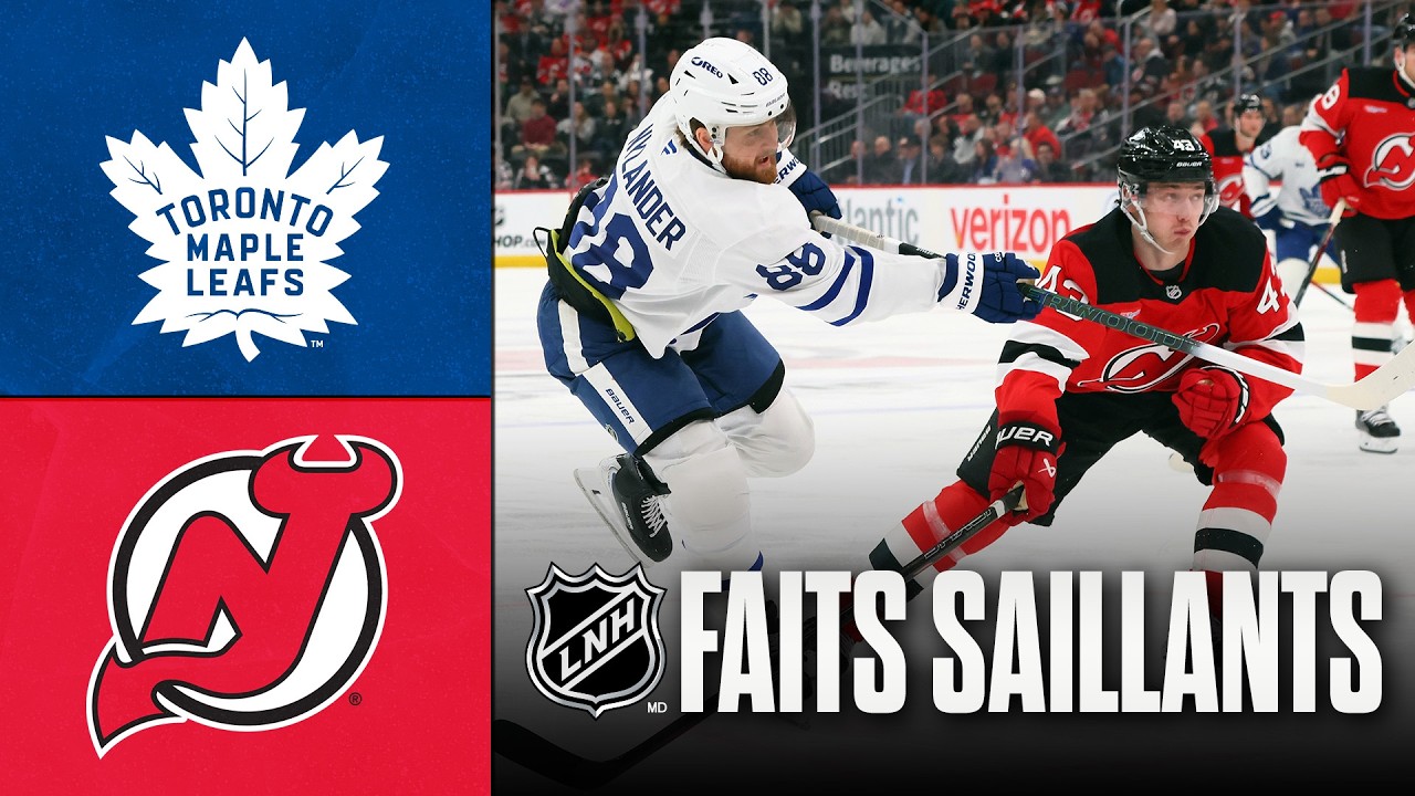 Maple Leafs vs Devils 04/03/26 | Faits saillants