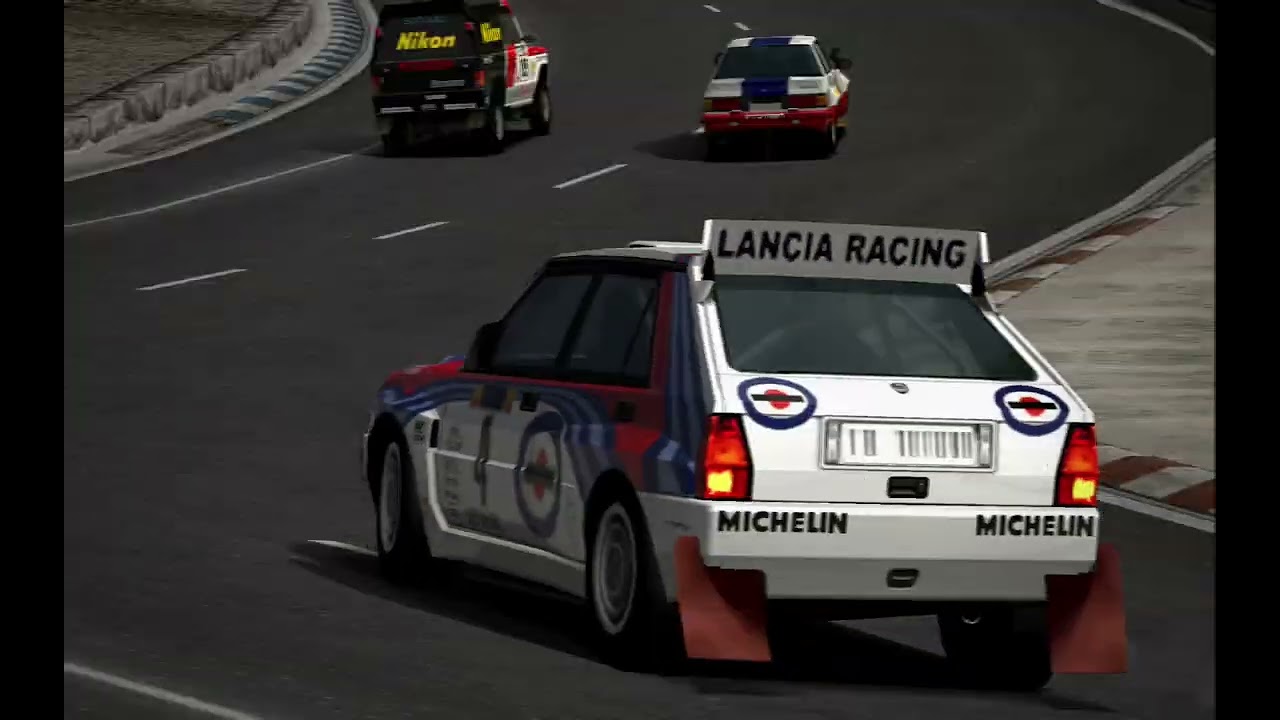 Gran Turismo 4 Replay - Lancia Delta Integrale HF 