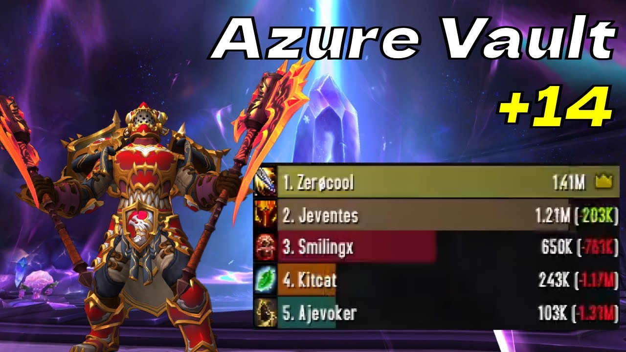 +14 Azure Vault - Fury Warrior Salvaged?! Season 4 - Week 1