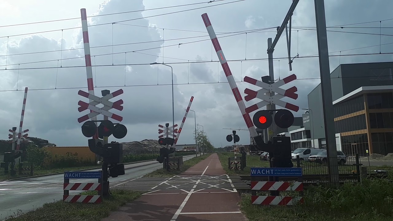Spoorweg overgang Barneveld.