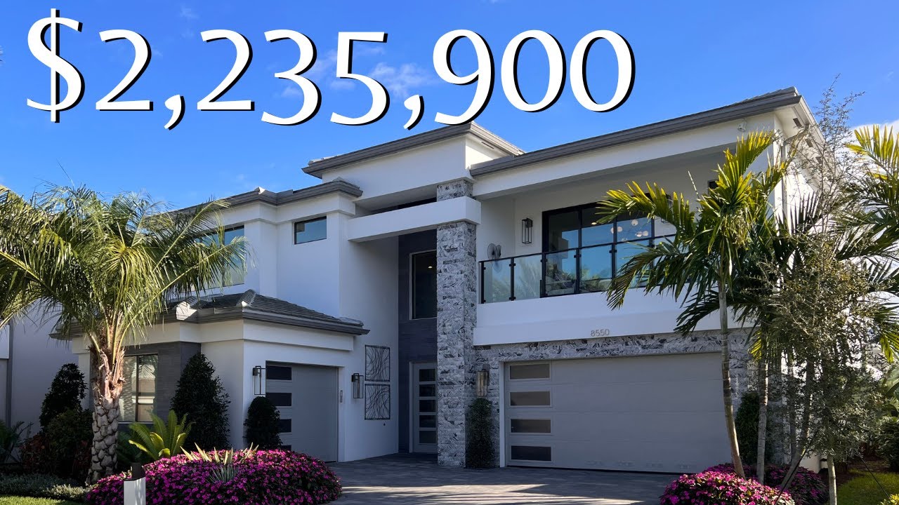 Luxury New Construction Home Tour 🏡 Lotus Edge - Sumatra Grand Model in Boca Raton, FL