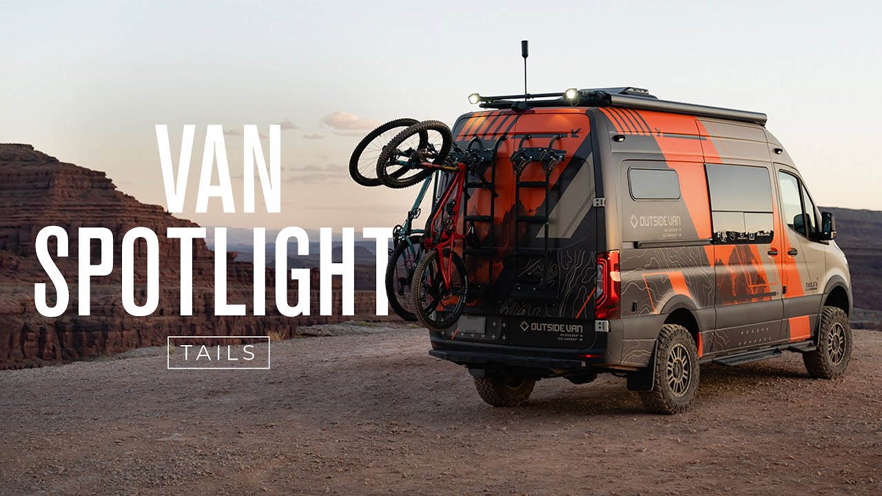 VAN SPOTLIGHT: Tails | Outside Van 4WD Mercedes-Benz Sprinter 144 Van Conversion Tour