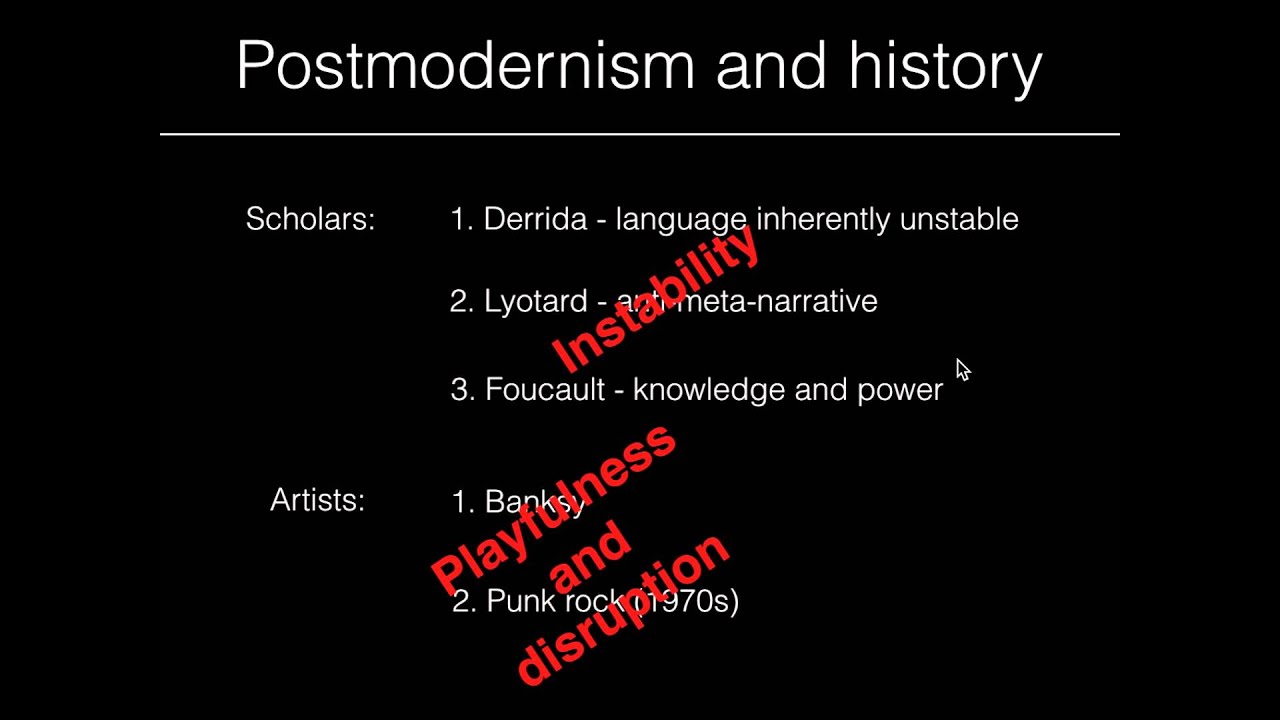 Postmodernism and history