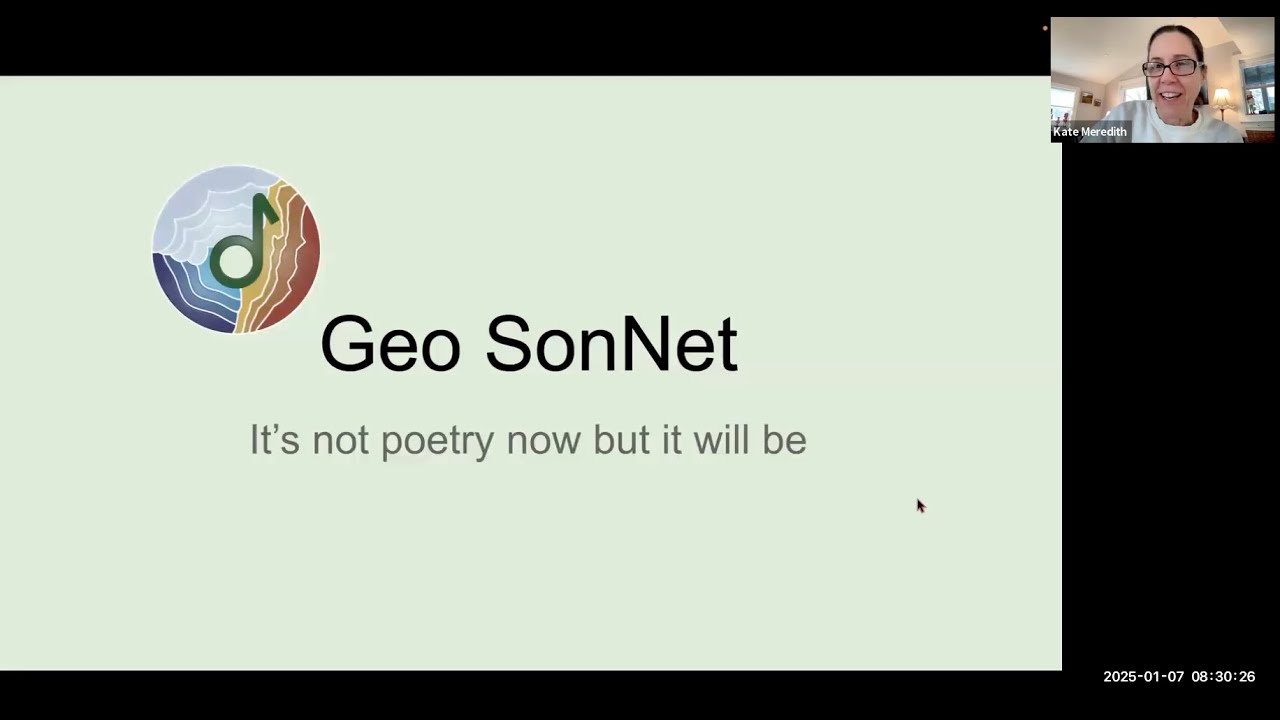 SWC Geo SonNet January Session A