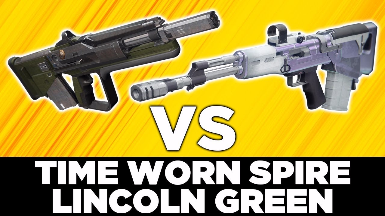 Destiny 2: Pulse Rifle BATTLE! - Time Worn Spire VS Lincoln Green