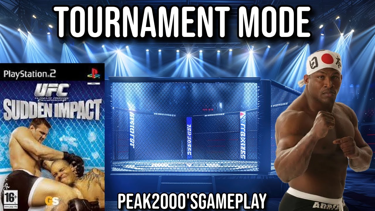 Playing UFC Sudden Impact IN 2024 | Tournament Mode Longplay | Playstation 2 Gameplay