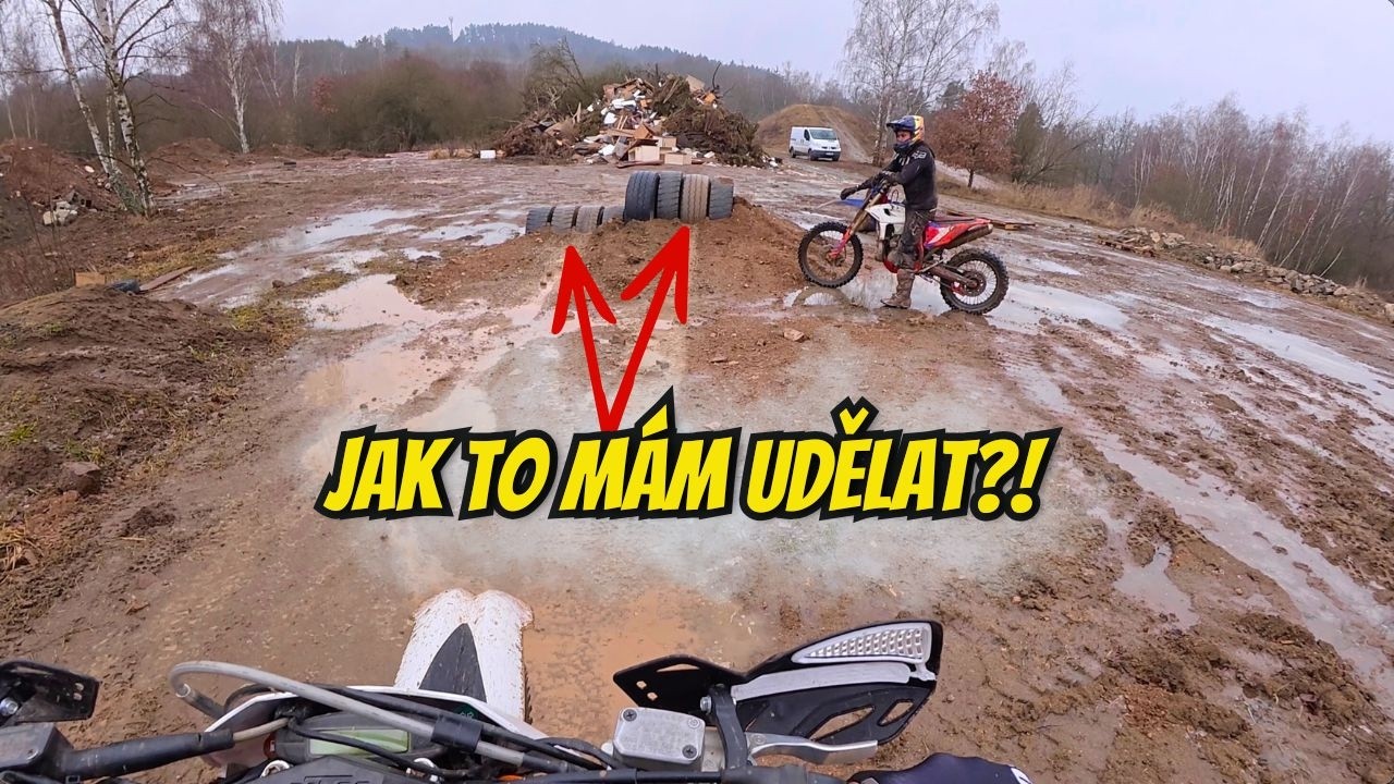 Jak jsem zvládl enduro překážky jako začátečník