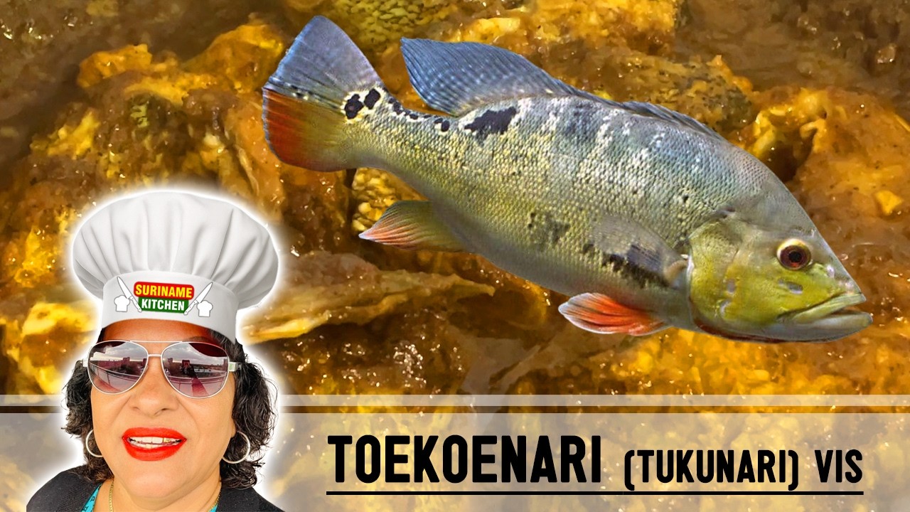 Surinaamse Keuken TOP Recept: Toekoenari (Tukunari is) & Masala VIS die iedereen wil proeven!