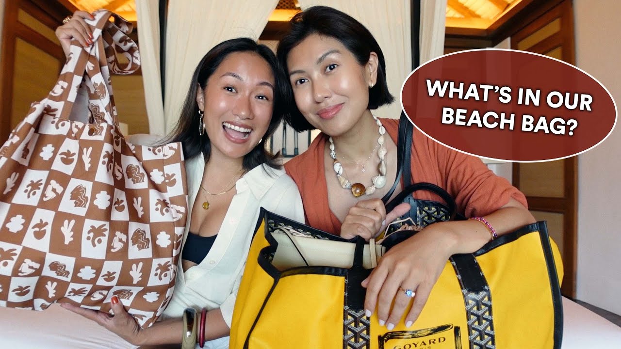 What's In Our Beach Bags ft. Liz Uy (Summer Essentials!) | Laureen Uy