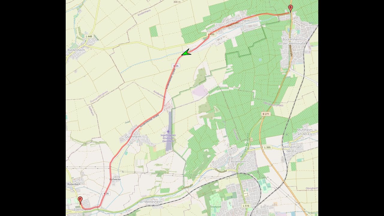 Autofahrt im Leiningerland/D&Uuml;W: Bockenheim ---:--- Ebertsheim