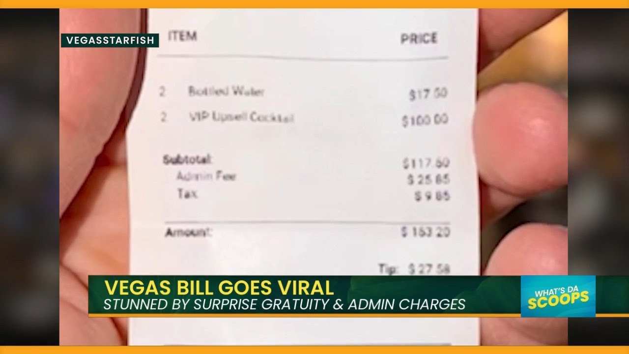 Check Your Receipts Especially in Vegas