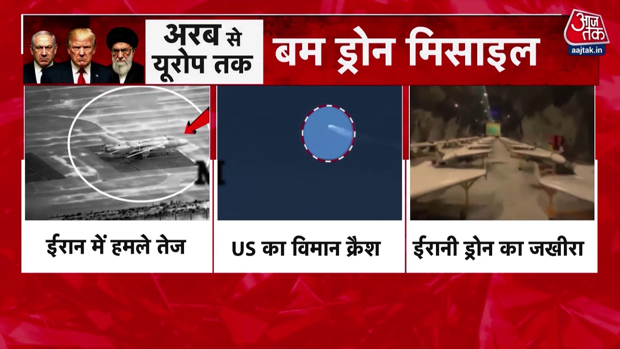 US, Israel Strike Iran News:  खामेनेई की मौत से बौखलाया ईरान, कई जगह किए हमले | Khamenei | Top News
