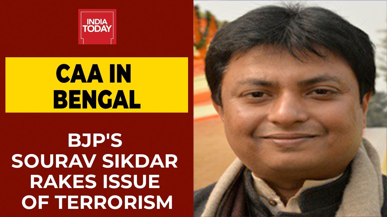 West Bengal Has Become Corridor Of Terrorism, CAA Important In State, Says BJP's Sourav Sikdar