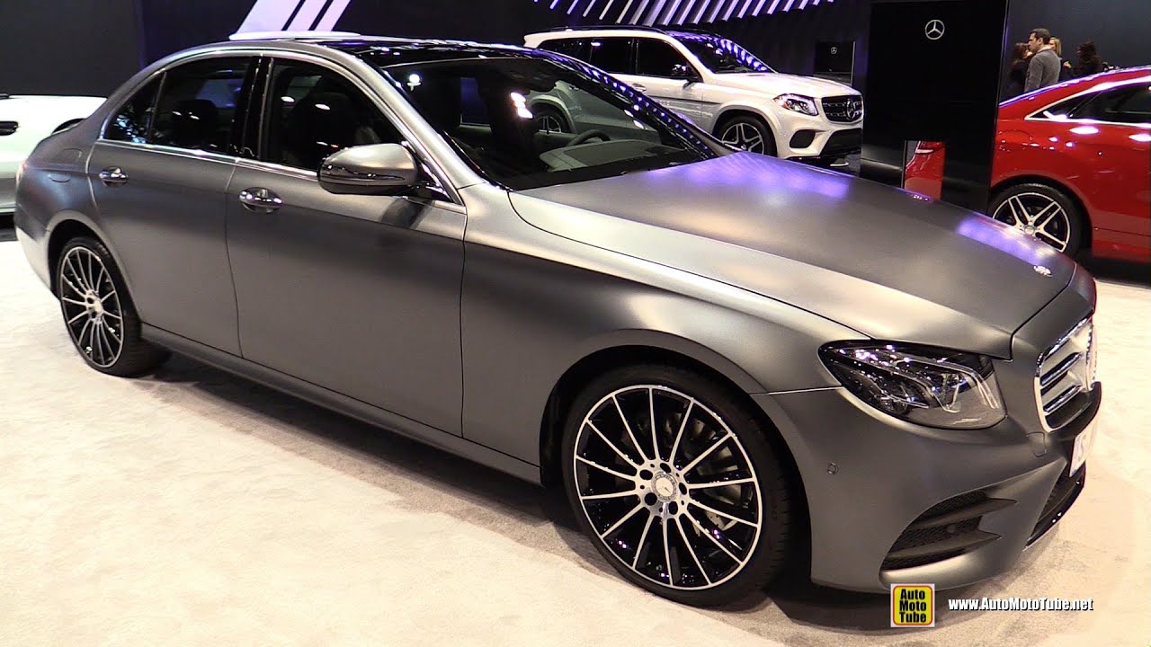 2017 Mercedes E-Class E220d - Exterior and Interior Walkaround - 2016 Chicago Auto Show