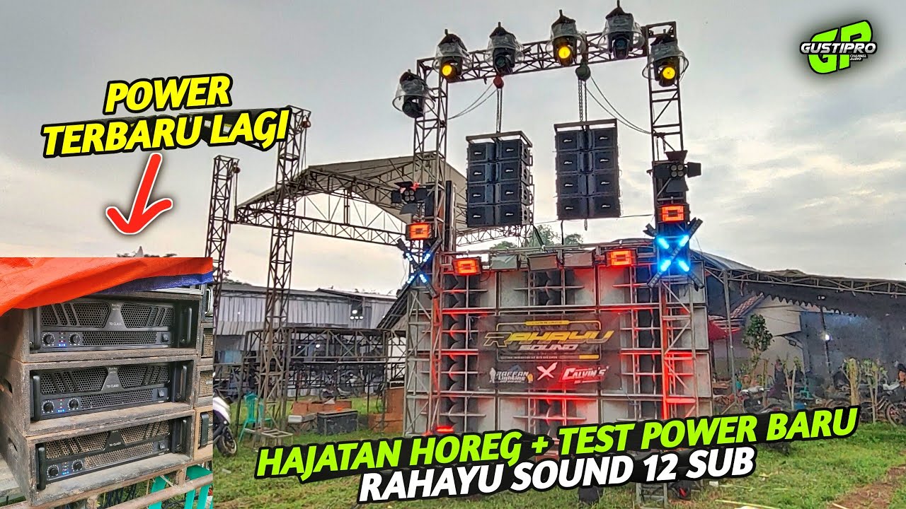 Power Baru RAHAYU Langsung Test Hajatan Horeg 12 Sub CLA