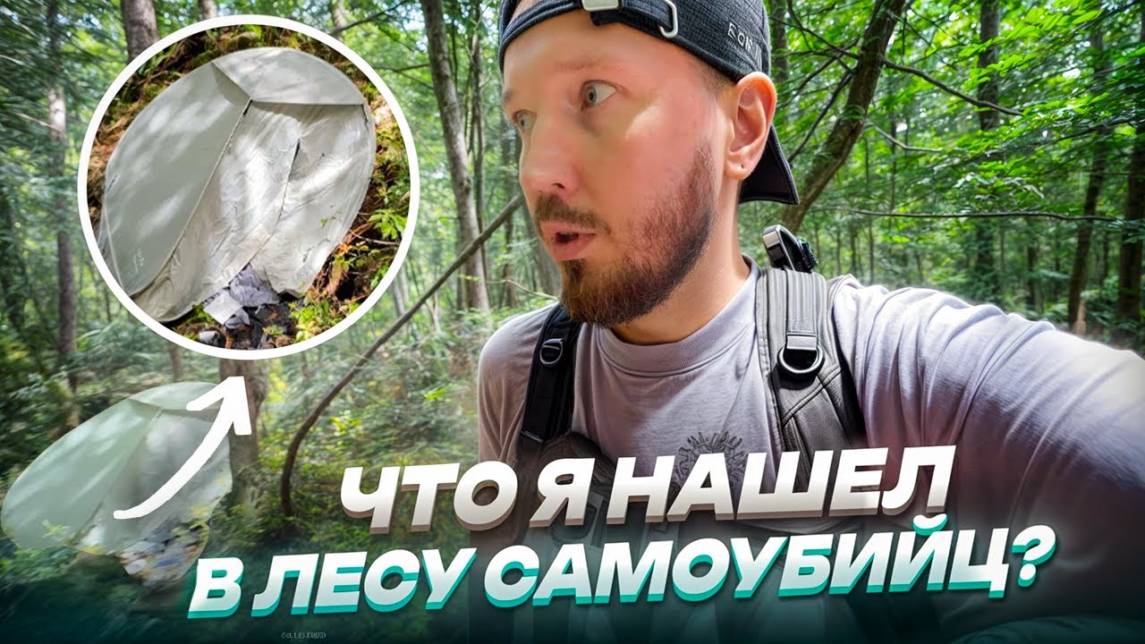 Пугающая находка в Лесу самоубийц Аокигахара в Японии #япония #аокигахара