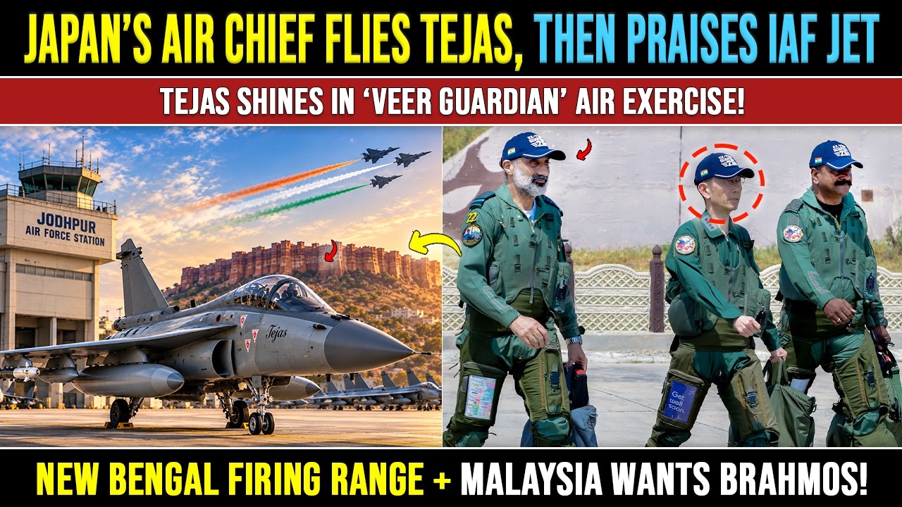 Why India&rsquo;s Tejas Fighter Jet Just Impressed Japan | Tejas | Brahmos Missile | Indian Defence Update