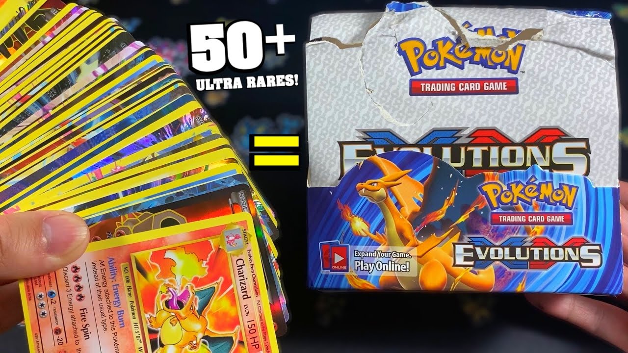 This Strange Pokemon Booster Box had over 50+ ULTRA RARE CARDS INSIDE IT!