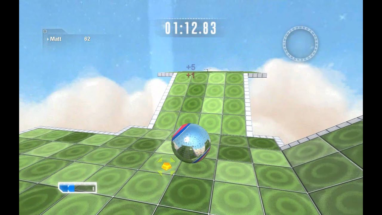 Marble Blast Ultra Custom Level - Gem Hills (Gem Hunt)