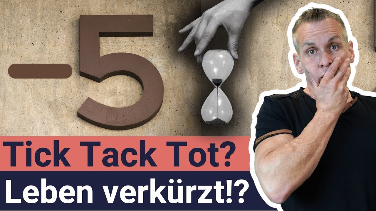 DAS verkürzt dein Leben TÄGLICH um 5 STUNDEN! 😨⏳ Experte packt aus!