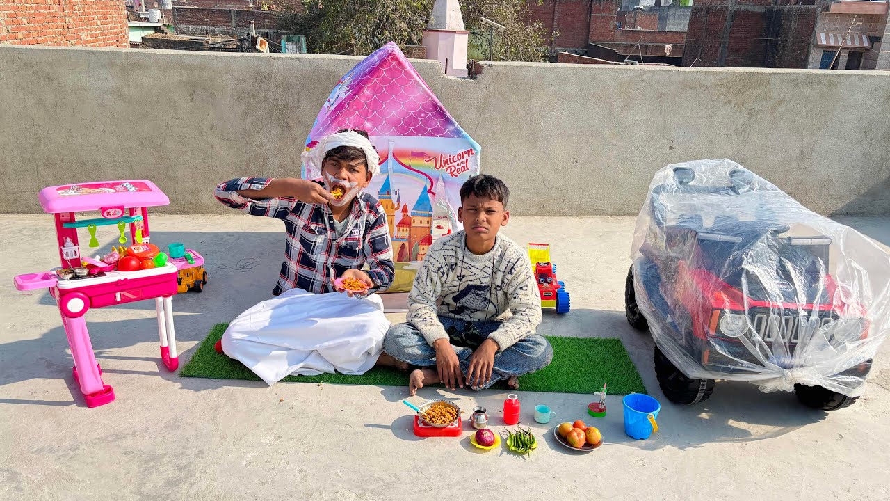 नाना जी आए कार 🚘लाए😀,