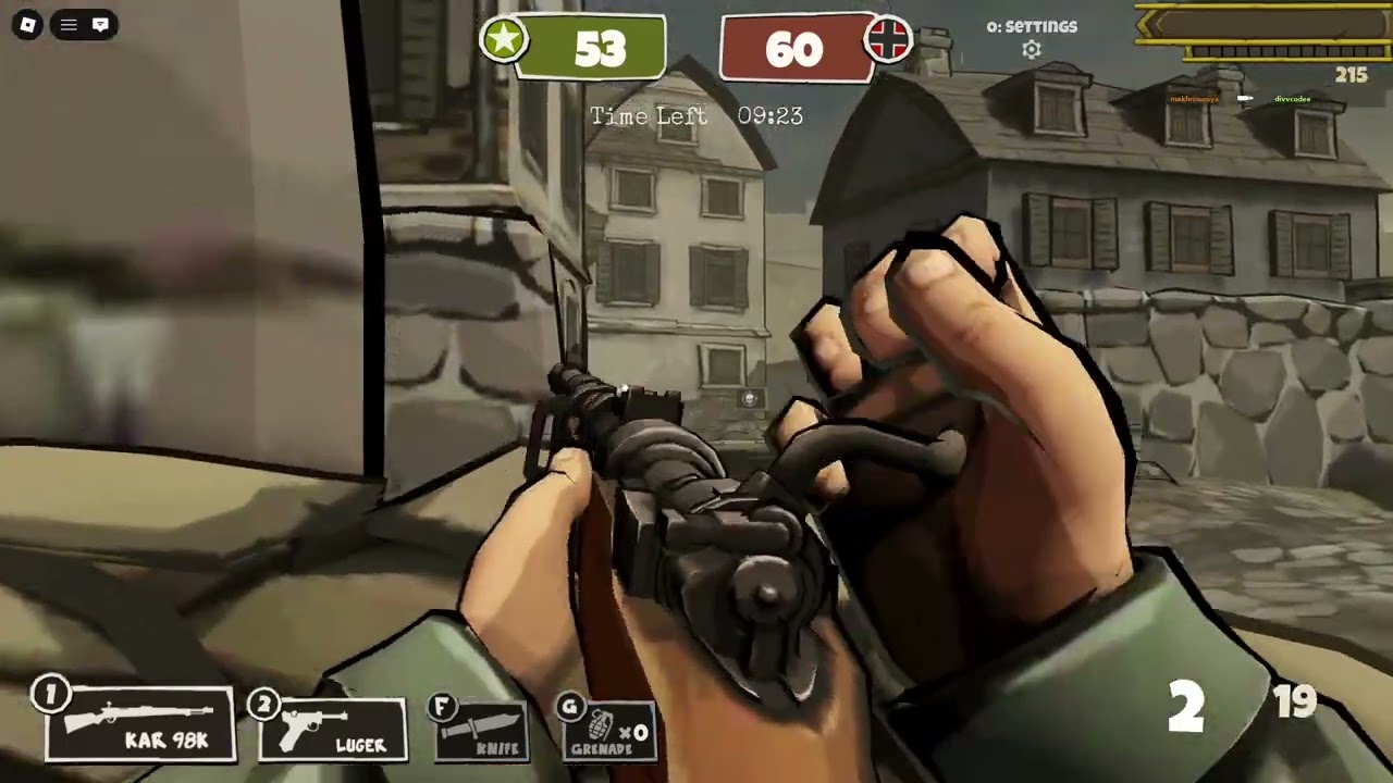 Monkeys plays together war game