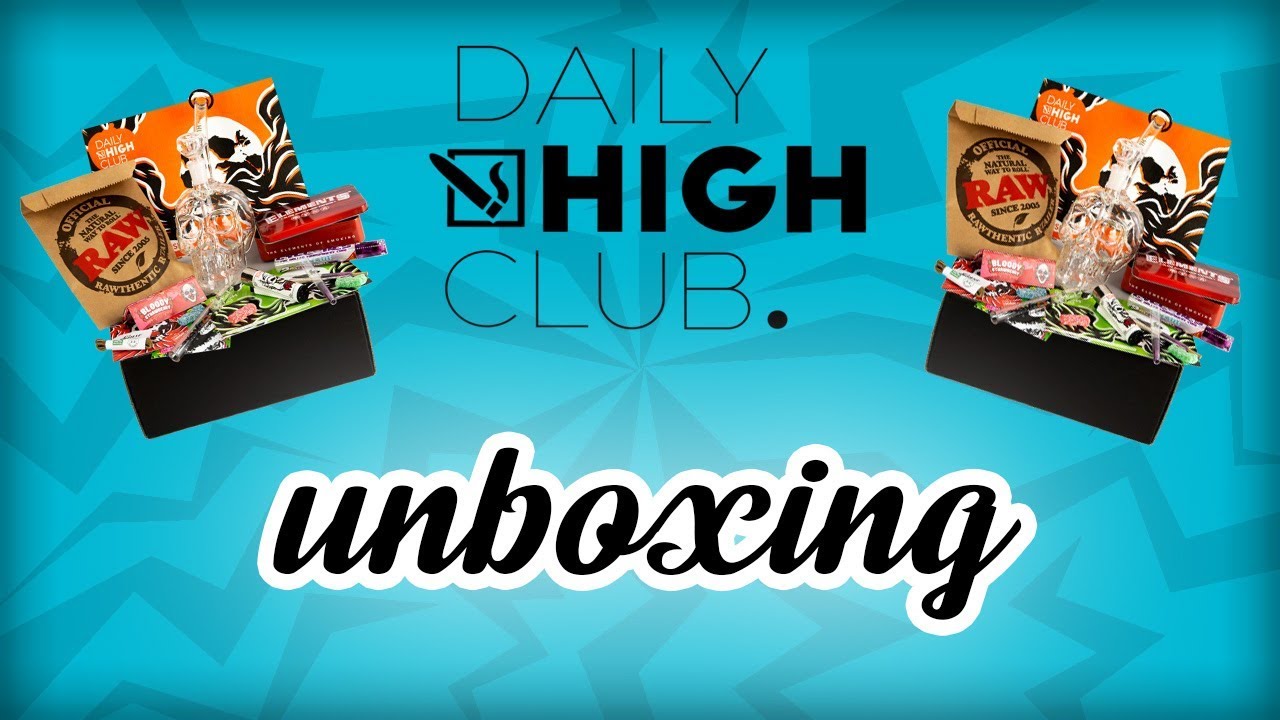 DAILY HIGH CLUB OCTOBER 2018!! SPOOKY  UNBOXING (DHC)