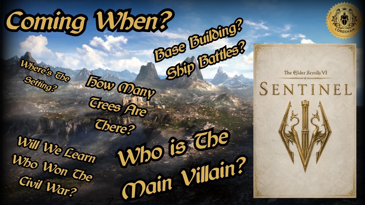 Отвечаем на ВАШИ вопросы об Elder Scrolls 6 Sentinel!