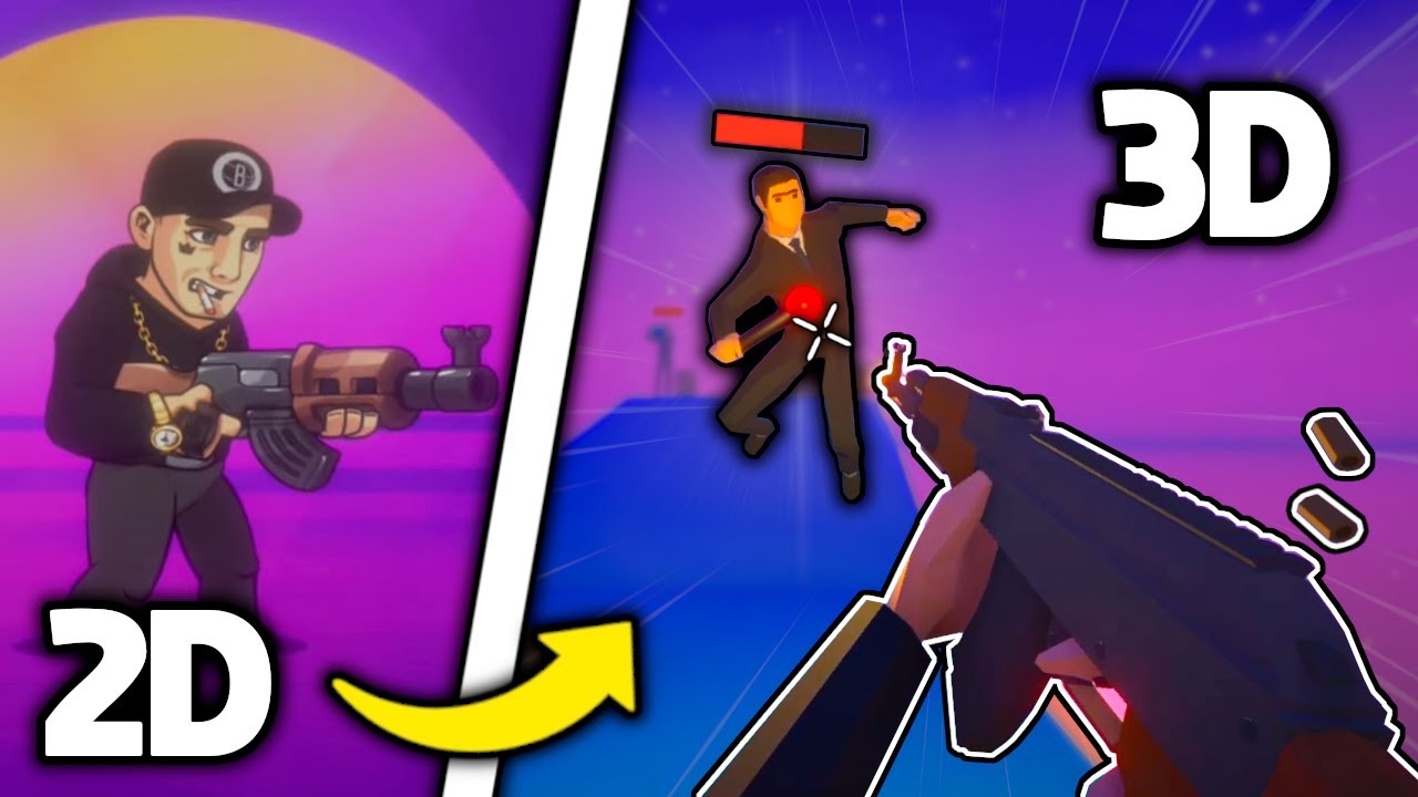 Montes 2D Spiel, ABER in First Person