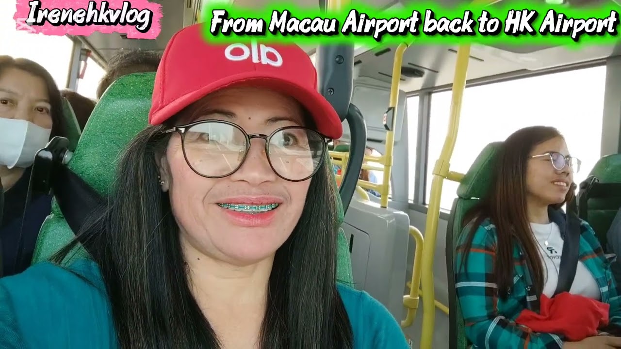  TRAVEL MACAU AIRPORT BACK TO HK AIRPORT@irenecerillochannel6263 