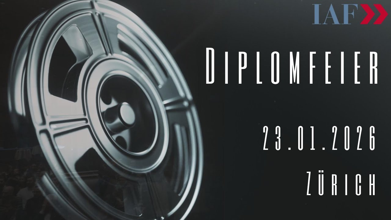 🎓 IAF-Diplomfeier 23.01.2026 | Zürich Altstetten