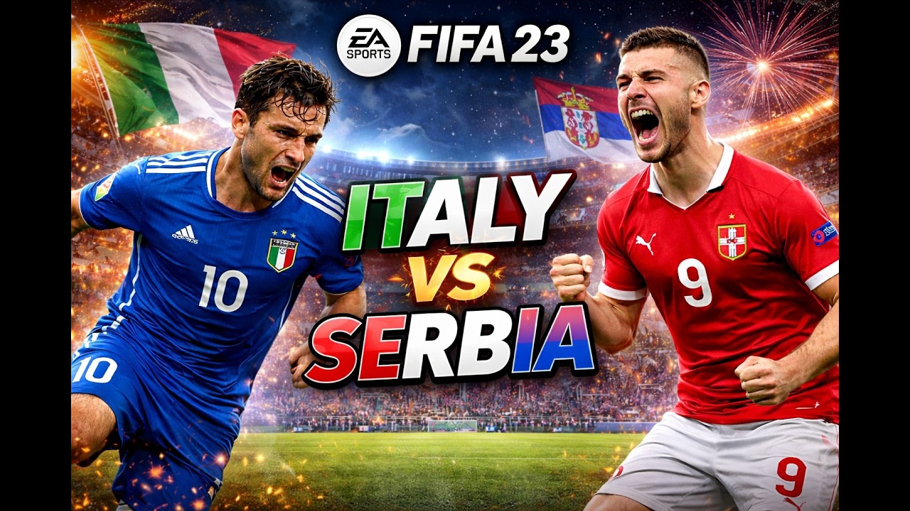 #4 What If Italy Qualified For The 2022 World Cup. Italy Vs Serbia.