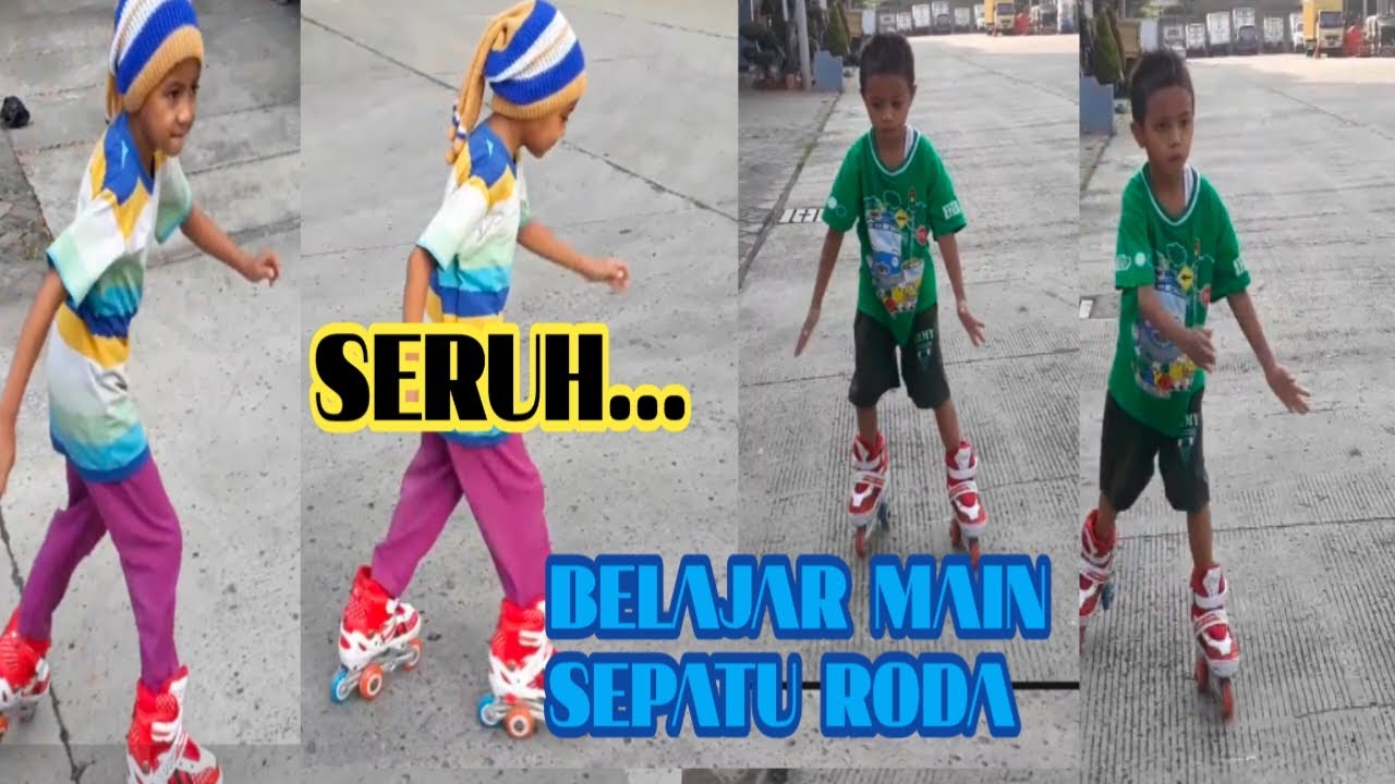 SERUH BANGET SI BOCIL MAIN SEPATU RODA