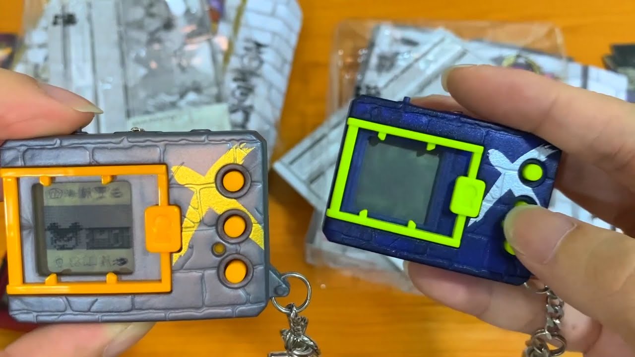 Unboxing Digimon Vpet X2 ENG