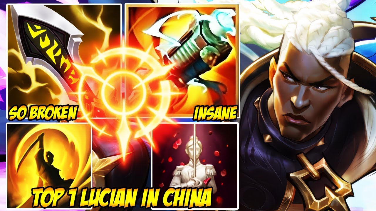 WILD RIFT CHINA TOP 1 LUCIAN  - THE ENEMY ADC DIDN&rsquo;T EVEN PLAY THE GAME