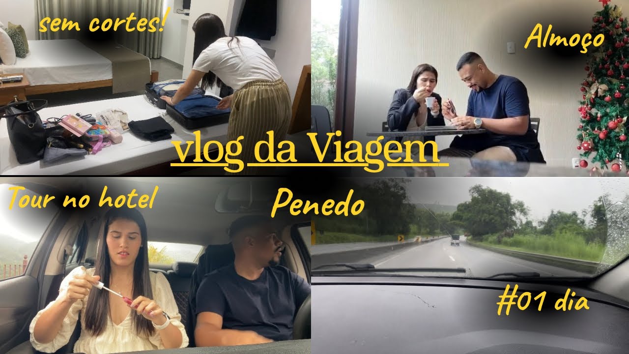 PRIMEIRO DIA DA VIAGEM! Estrada + Tour Completo Pelo Hotel