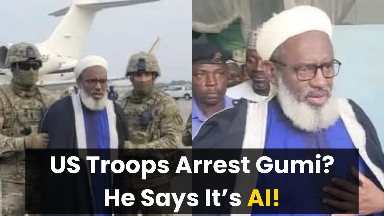 US Military Arrest Of Sheikh Gumi? Cleric Says Viral Photos Are AI FAKE
