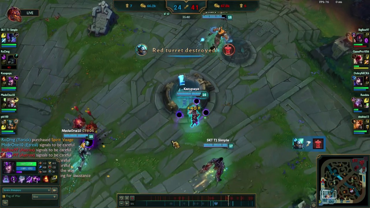 Ahri one shot
