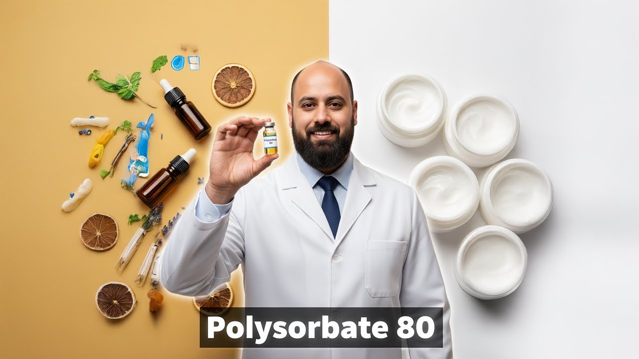 توين 80 | بولي سوربات 80 – هل هو مجرد مستحلب؟ | اعرف خاماتك مع د. أحمد فتوح