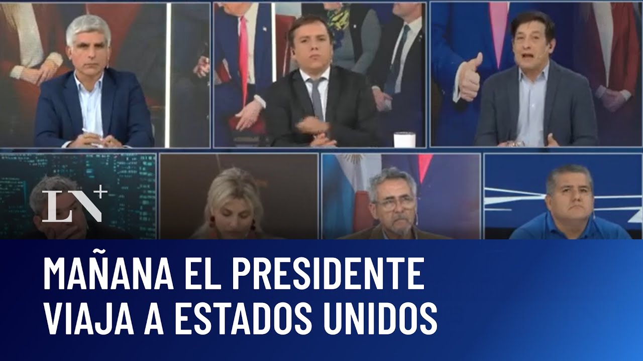 El martes Milei mantendría una reunión bilateral con Trump