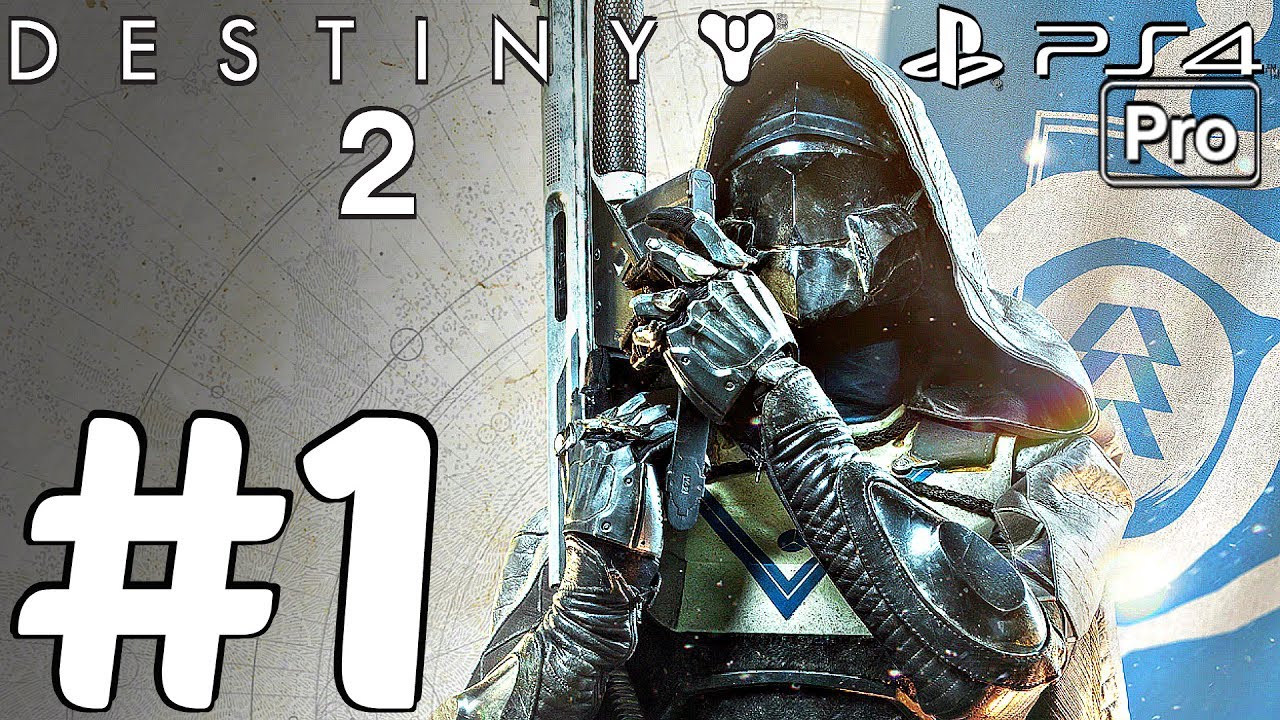 DESTINY 2 - Gameplay Walkthrough Part 1 - Full Beta Demo (PS4 PRO) 1080p HD