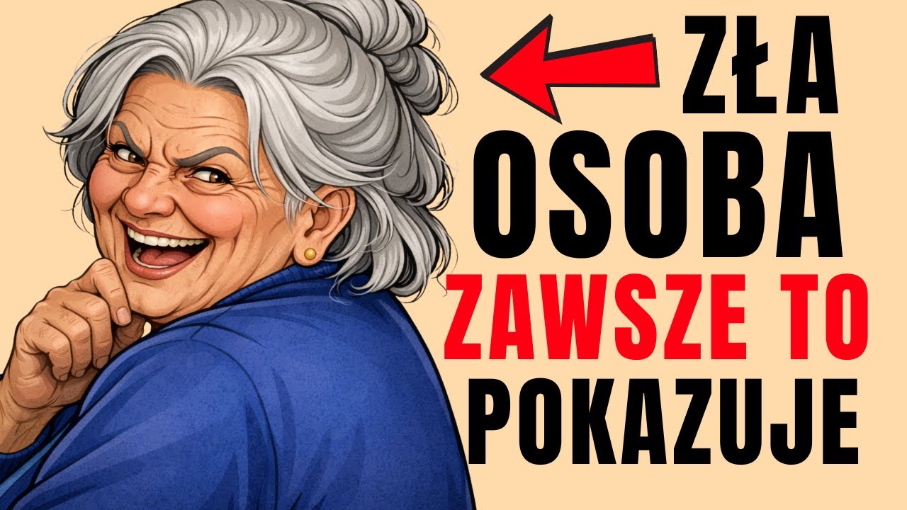 🔴 Zła osoba MA te 10 znaków – NIE IGNORUJ ich, żeby nie zapłacić ceny | Mądrość Zen