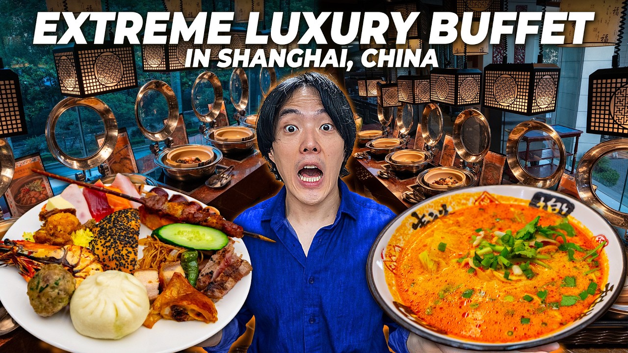 I Tried Shanghai's SUPER LUXURY Buffet!