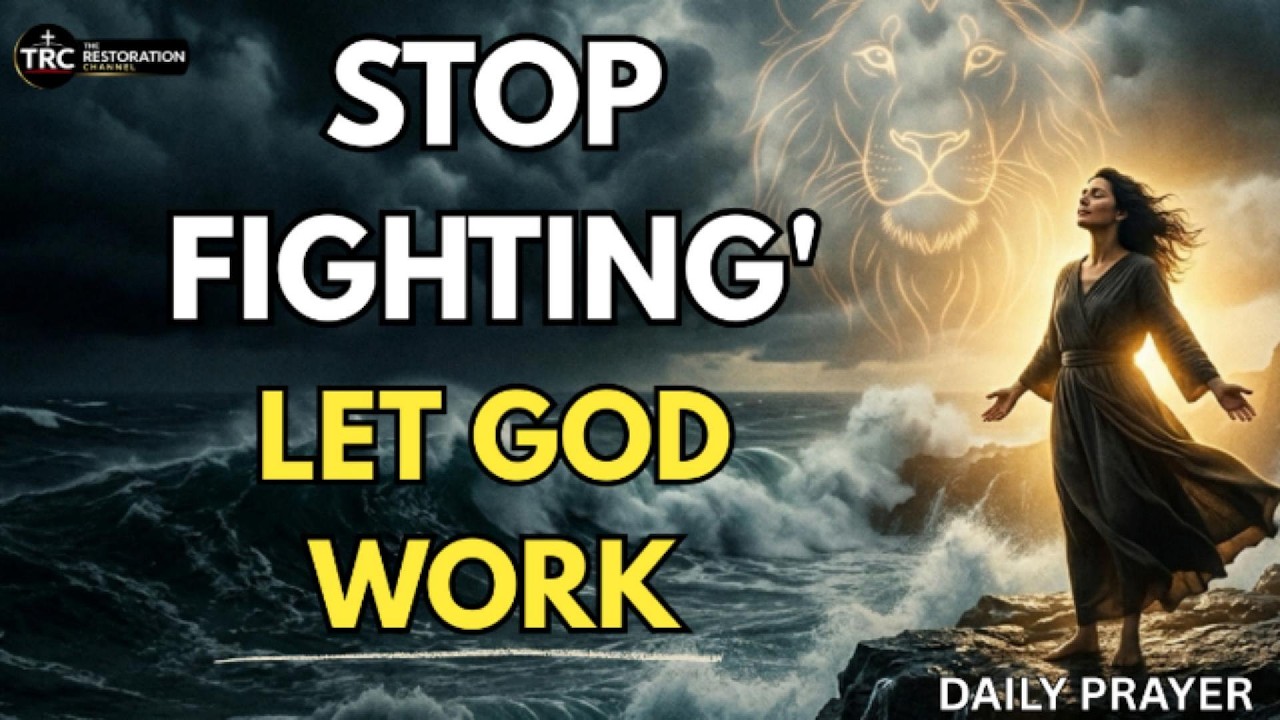 THE POWER OF STILLNESS: Let God Fight Your Battle Today (Morning Prayer)