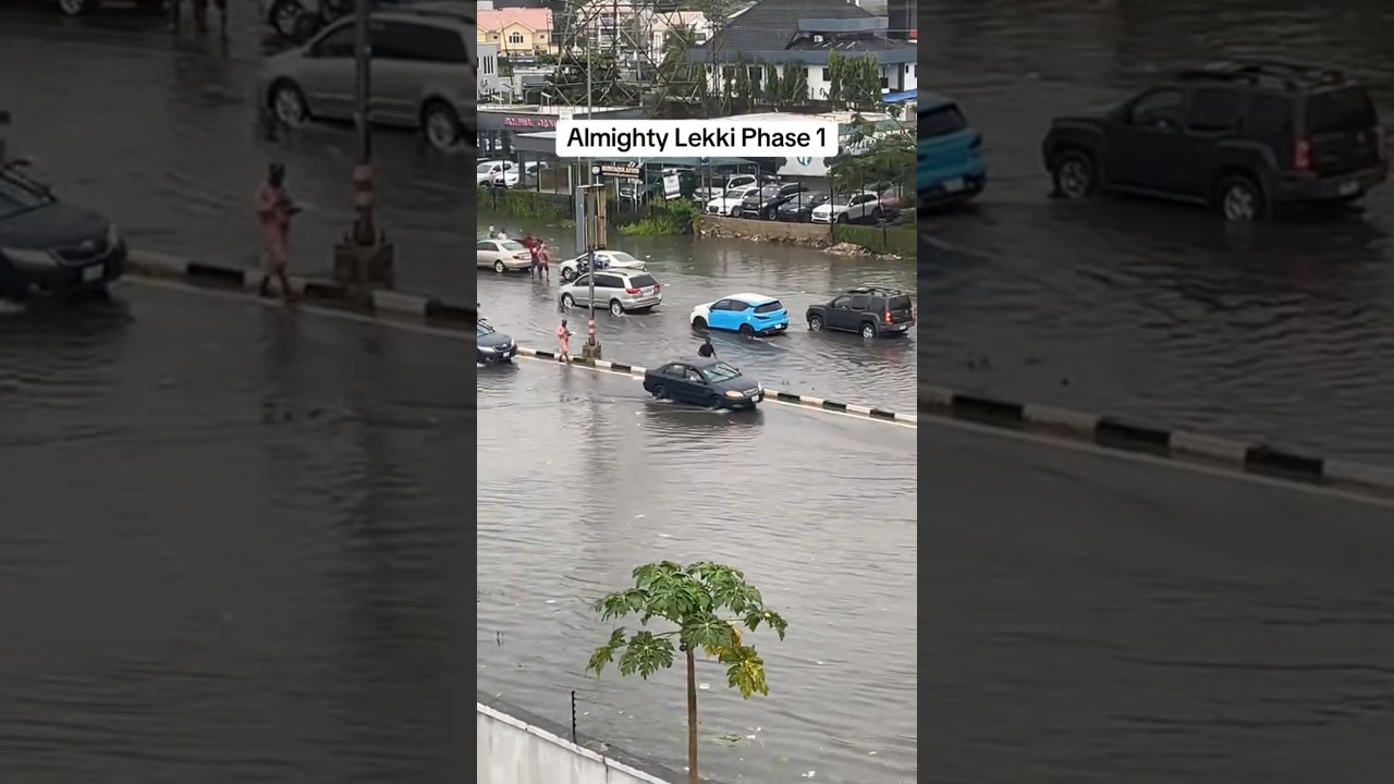 Lekki Epe way After the heavy Rain on Tuesday in Lagos Nigeria #lekkilagos #lagoscity #lagosisland