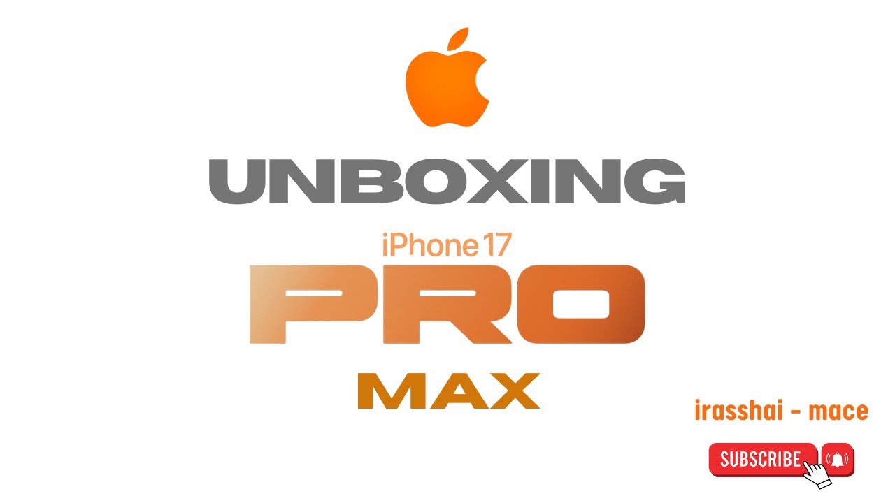 Unboxing Apple iPhone 17 Pro Max | Design, Setup, & Accessories! Spigen & UAG Case | irasshai-mase