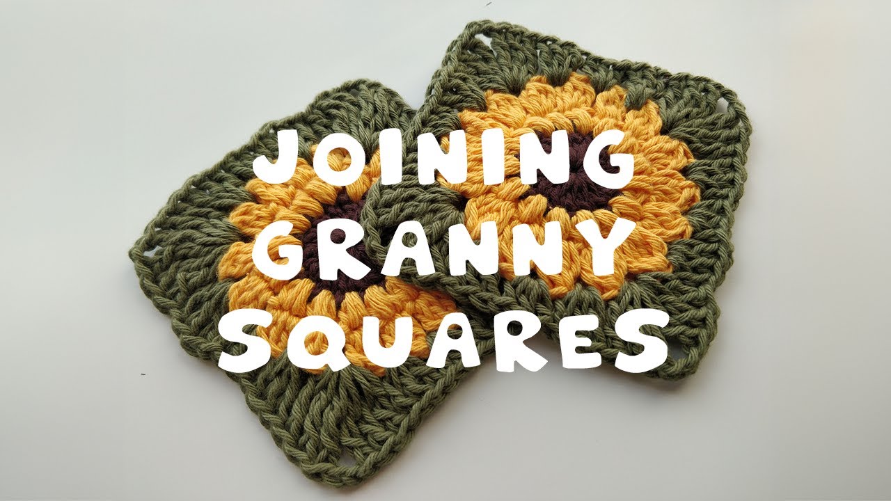 How to Join your Granny Squares - Quick & Simple tutorial for Beginners